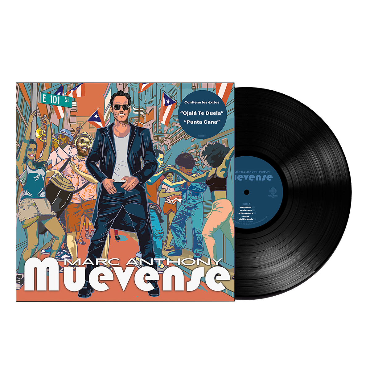 L'il  『Movin' In』 レア！！ オリジナル LP Muevense - Vinyl LP – Marc Anthony