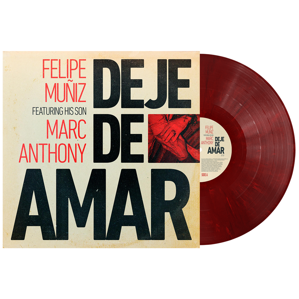 Dejé De Amar Vinilo 12" Sencillo (Mármol Rojo Rubí)