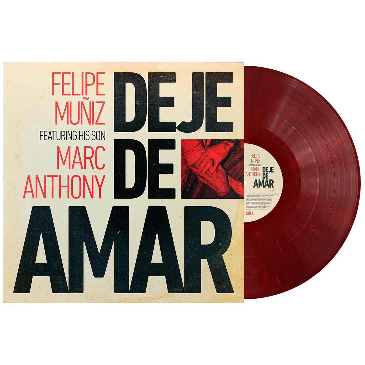 Dejé De Amar Vinyl 12" Single (Ruby Red Marble)