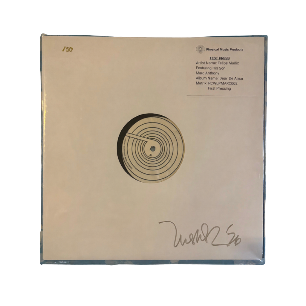 Dejé De Amar Vinyl 12" Single First Pressing (Signed)