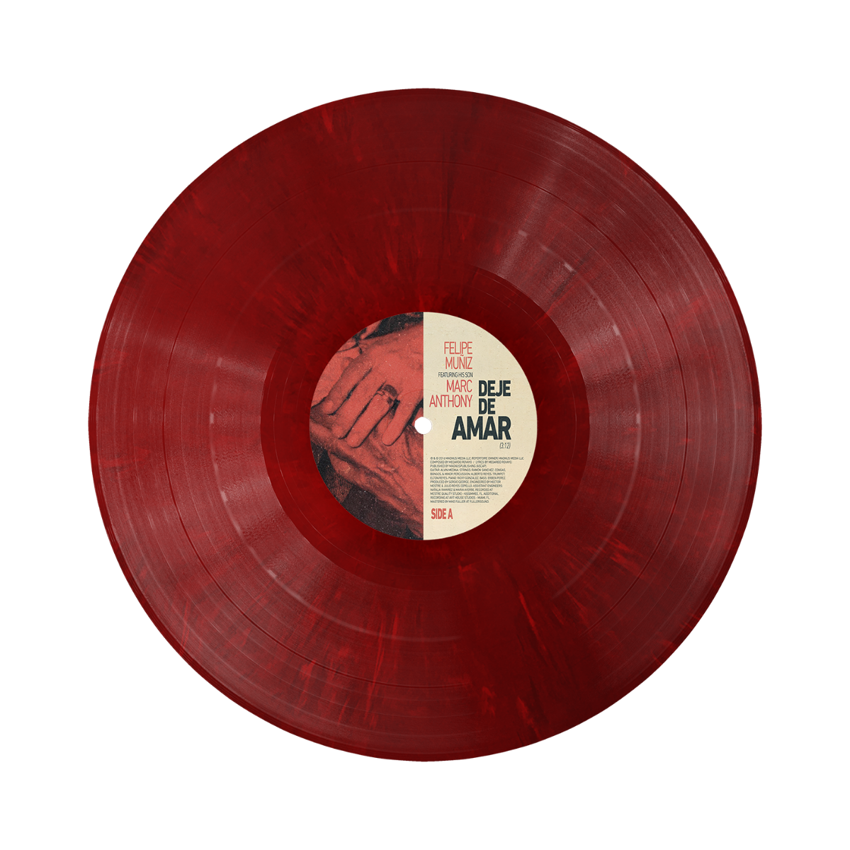 Dejé De Amar Vinyl 12" Single (Ruby Red Marble)