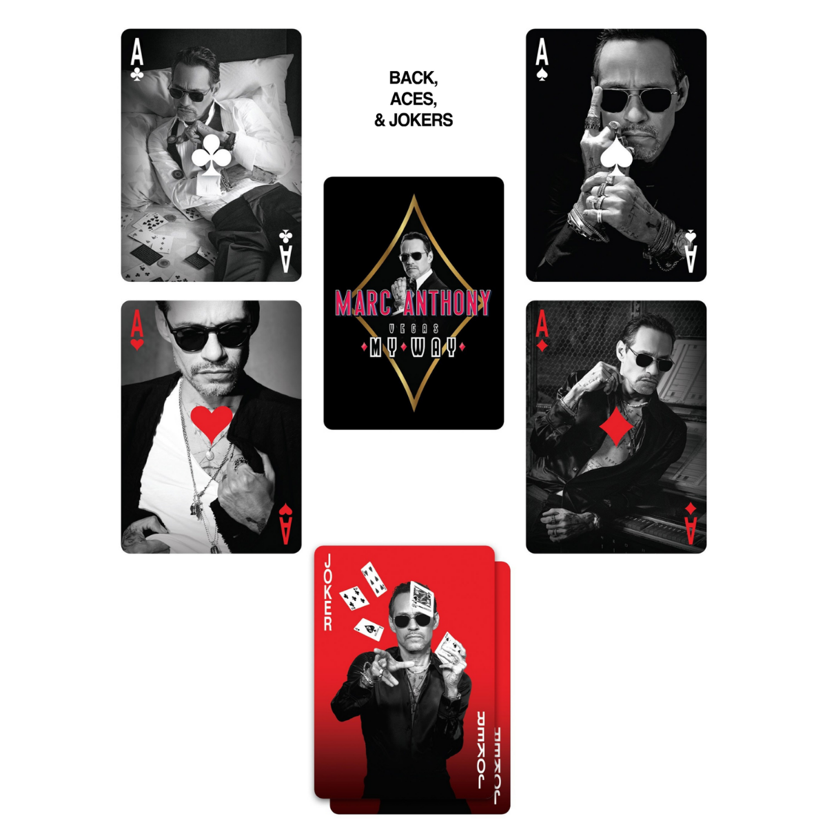 Vegas My Way Playing Cards