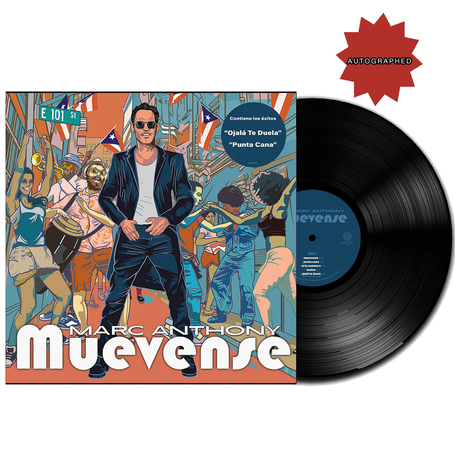 Muevense - Vinilo LP (Autografiado)