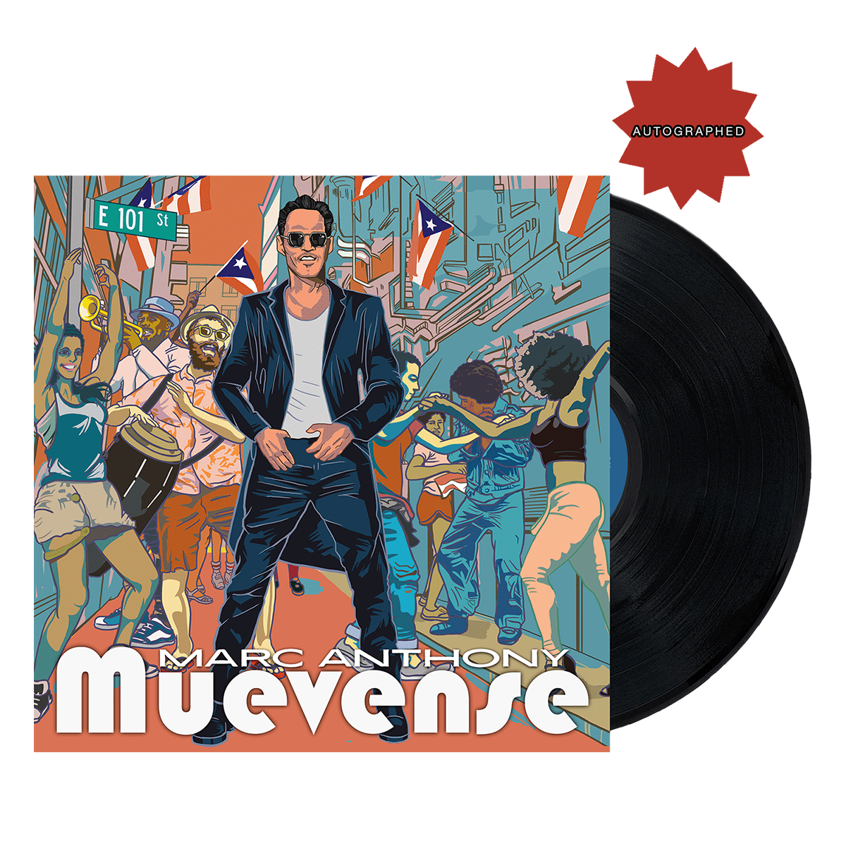 Muevense - Vinyl LP (Autographed)